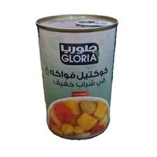 جلوريا-كوكتيل-فواكه-في-شراب-خفيف-425-جم--حبه